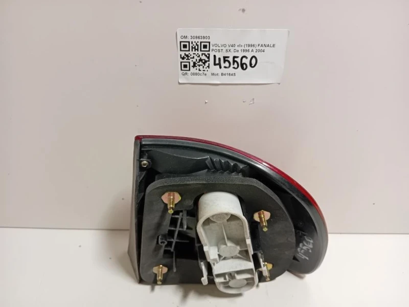 Fanale POST SX 30863903 S40 V40 Volvo V40 I 1996