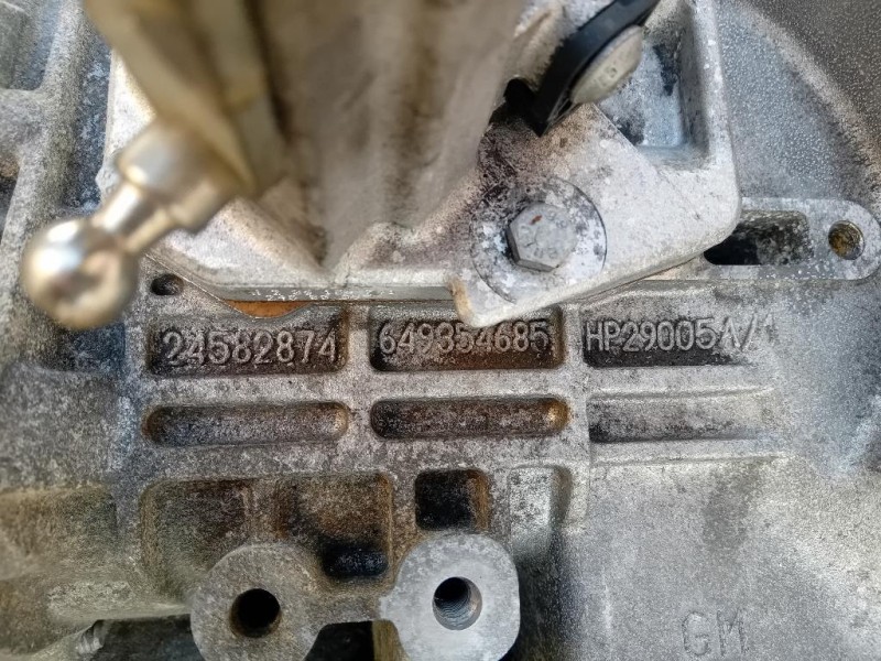 Cambio 24582874 5 MARCE MANUALE Opel Astra K 2016