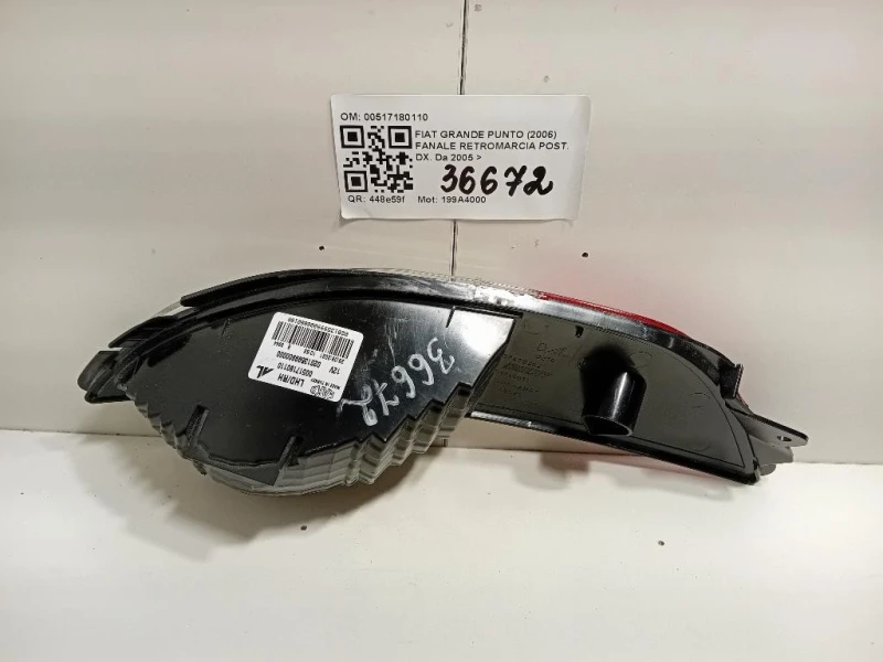 Fanale Retromarcia POST DX 00517180110 Fiat Grande Punto 2006