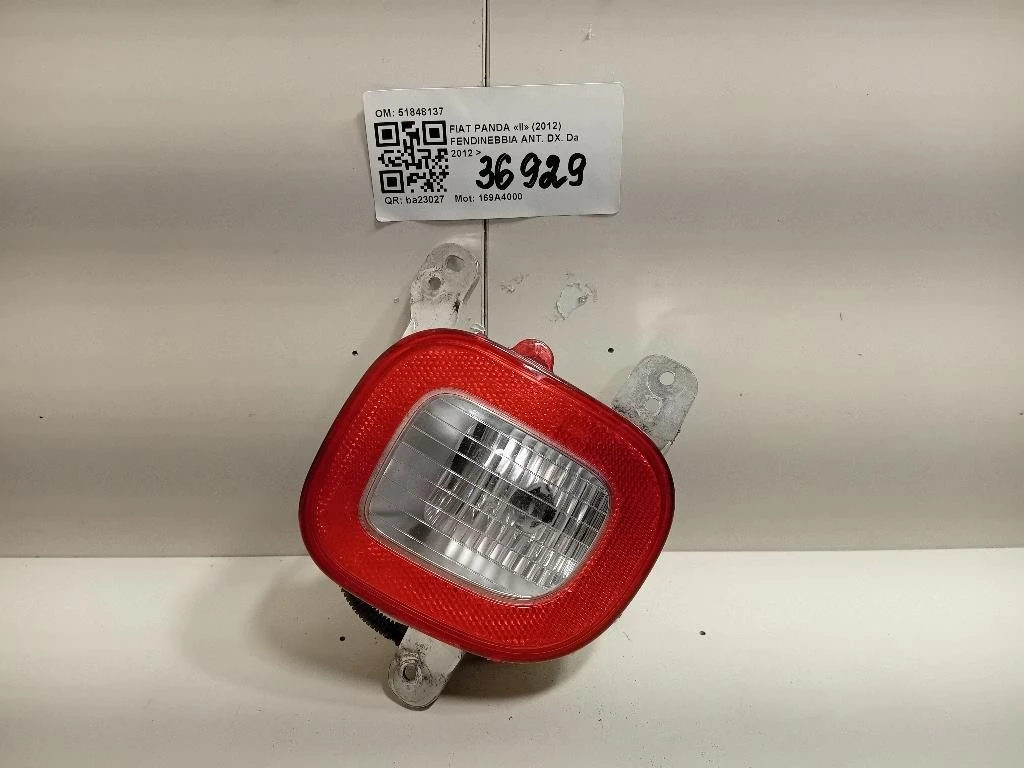 Fanale Retromarcia POST DX 51848137 Fiat Panda II 2012