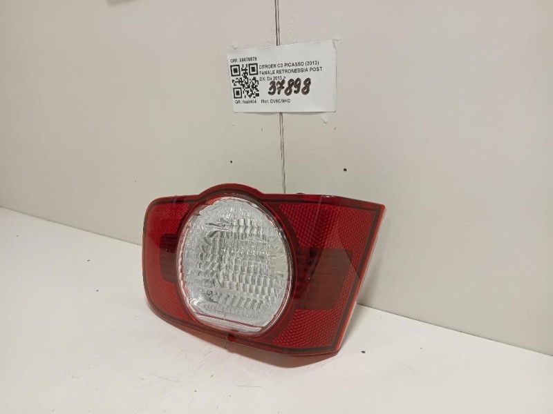 Fanale Retronebbia POST DX 89076579 6351HK Citroen C3 Picasso 2013