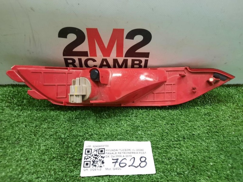 Fanale Retronebbia POST DX 92406D3100 Hyundai Tucson I 2005
