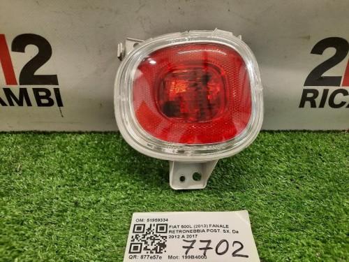 Fanale Retronebbia POST SX 51959334 Fiat 500L 2013