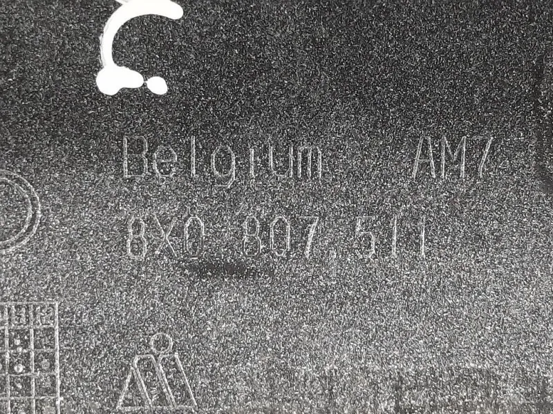 Paraurti POST 8X0 807 511 Audi A1 8XA Sportback 2012