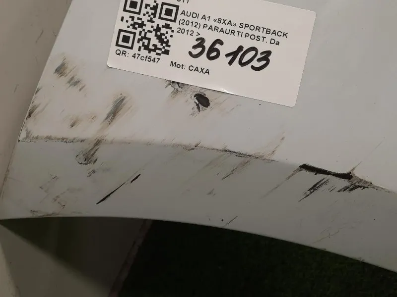 Paraurti POST 8X0 807 511 Audi A1 8XA Sportback 2012