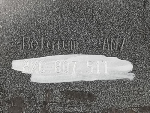 Paraurti POST 8X0807511 Audi A1 8XA Sportback 2012