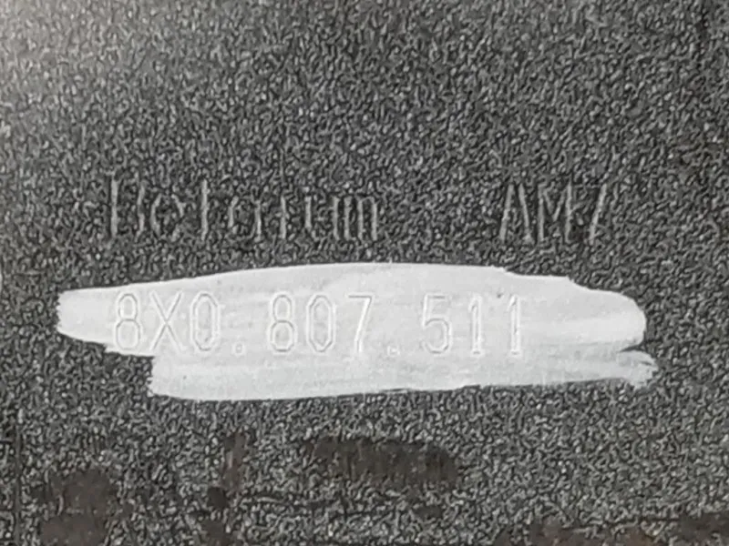 Paraurti POST 8X0807511 Audi A1 8XA Sportback 2012