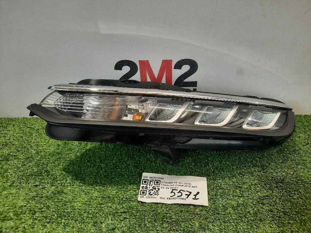 Fanalino Completo ANT SX CREPATO GUARDARE FOTO 9823313080 Citroen C3 III 2016