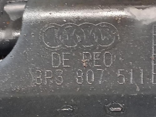 Paraurti POST 8P3 807 511 Audi A3 8PA Sportback 2008