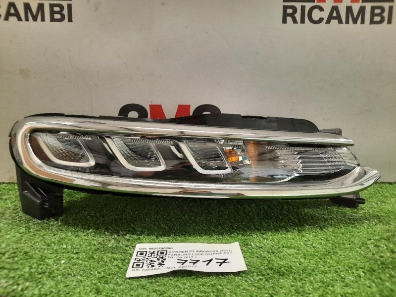 Fanalino LUCE Diurna ANT DX 9822790280 Citroen C3 Aircross 2017