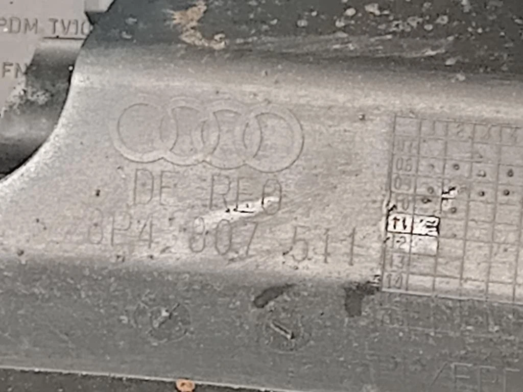 Paraurti POST 8P4 807 511 Audi A3 8PA Sportback 2010