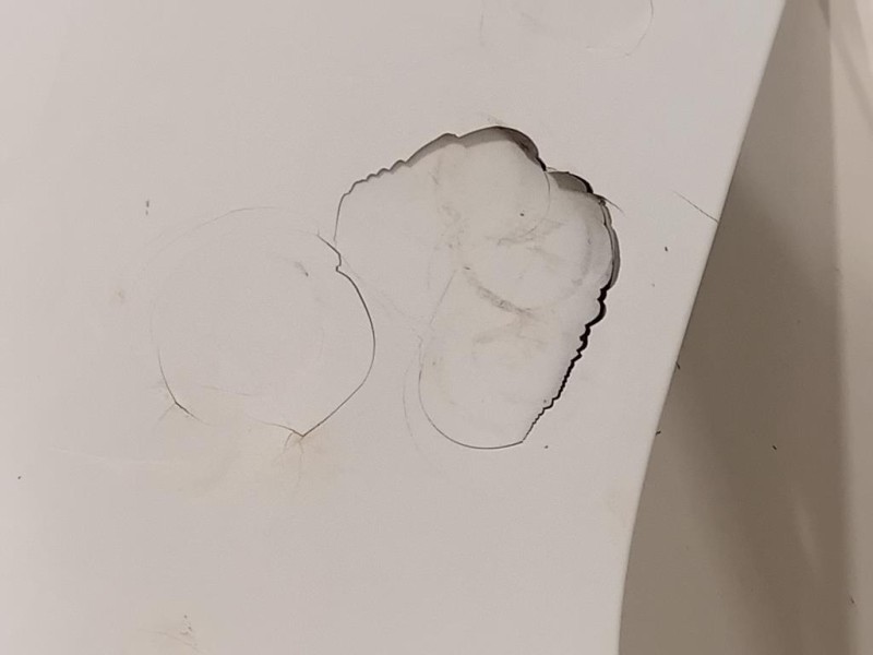 Paraurti POST 8V4 807 511 Audi A3 8VA Sportback 2012