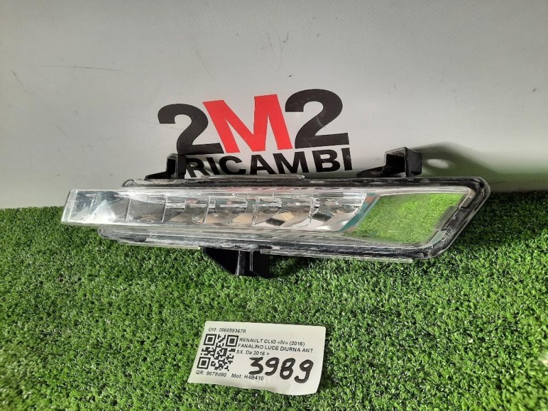 Fanalino LUCE Diurna ANT SX 266059367R Renault CLIO IV 2016