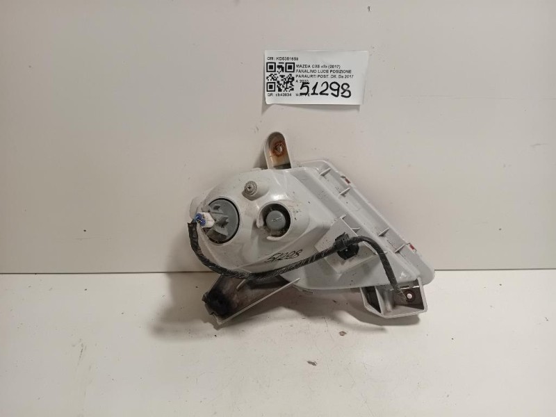 Fanalino LUCE Posizione Paraurti POST DX KD5351650 Mazda CX5 II 2017