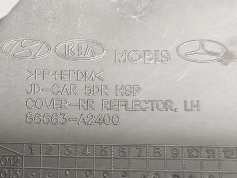 Fanalino LUCE Posizione Paraurti POST SX 92405-A2750 Kia CEED III 2018