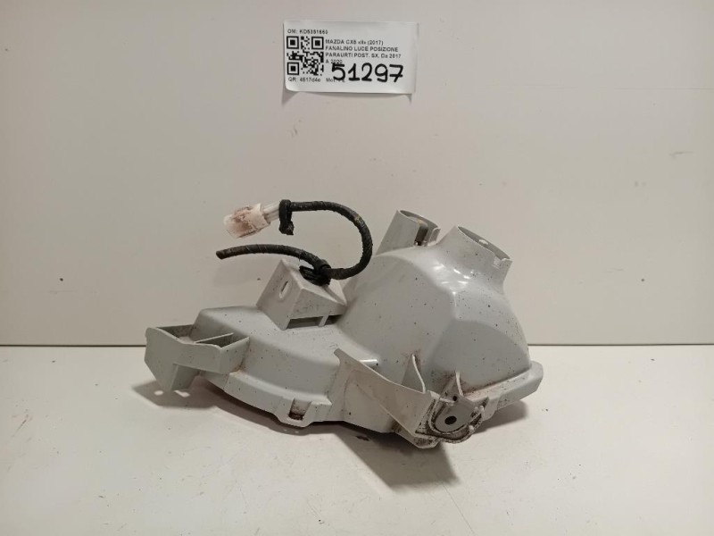 Fanalino LUCE Posizione Paraurti POST SX KD5351660 Mazda CX5 II 2017