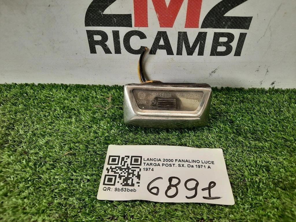 Fanalino LUCE Targa POST SX 10382016 Lancia 2000