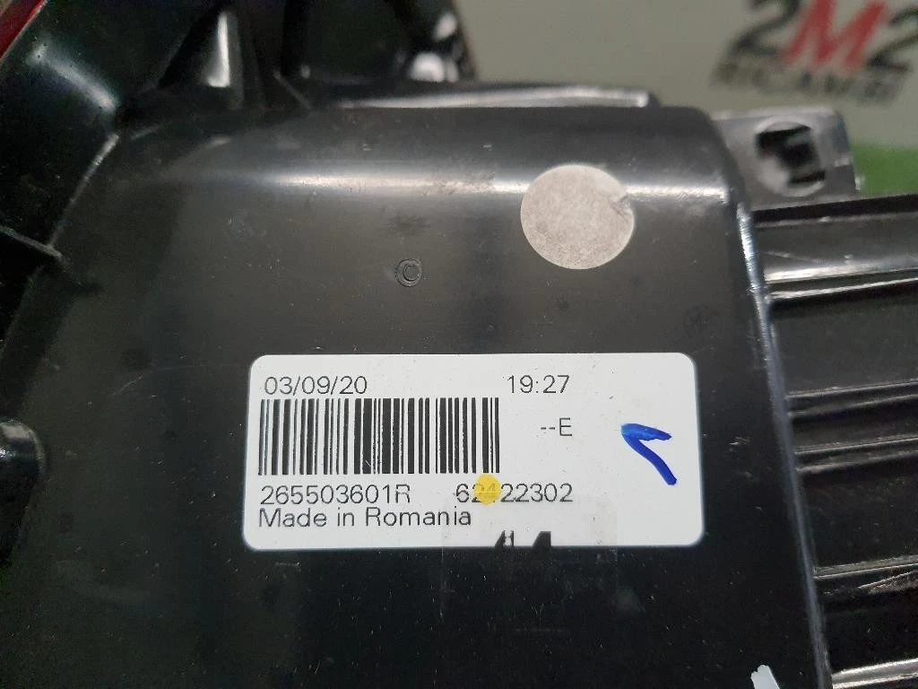 Fanale POST DX 265503601R Dacia Duster II 2018