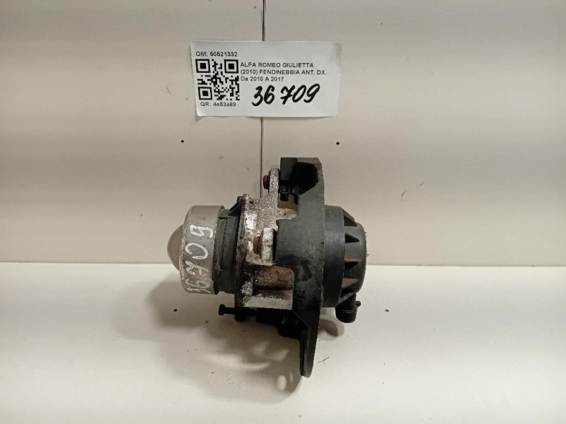 Fendinebbia ANT DX 50521332 Alfa Romeo Giulietta 2010