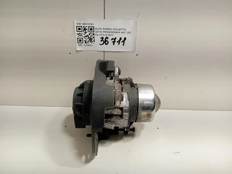 Fendinebbia ANT DX 50513781 Alfa Romeo Giulietta 2010
