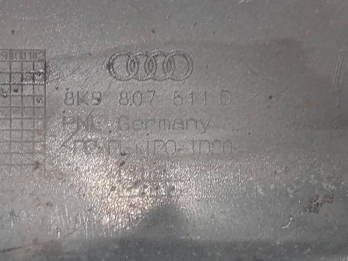 Paraurti POST 8K5807303BGRU Audi A4 8K2 2008