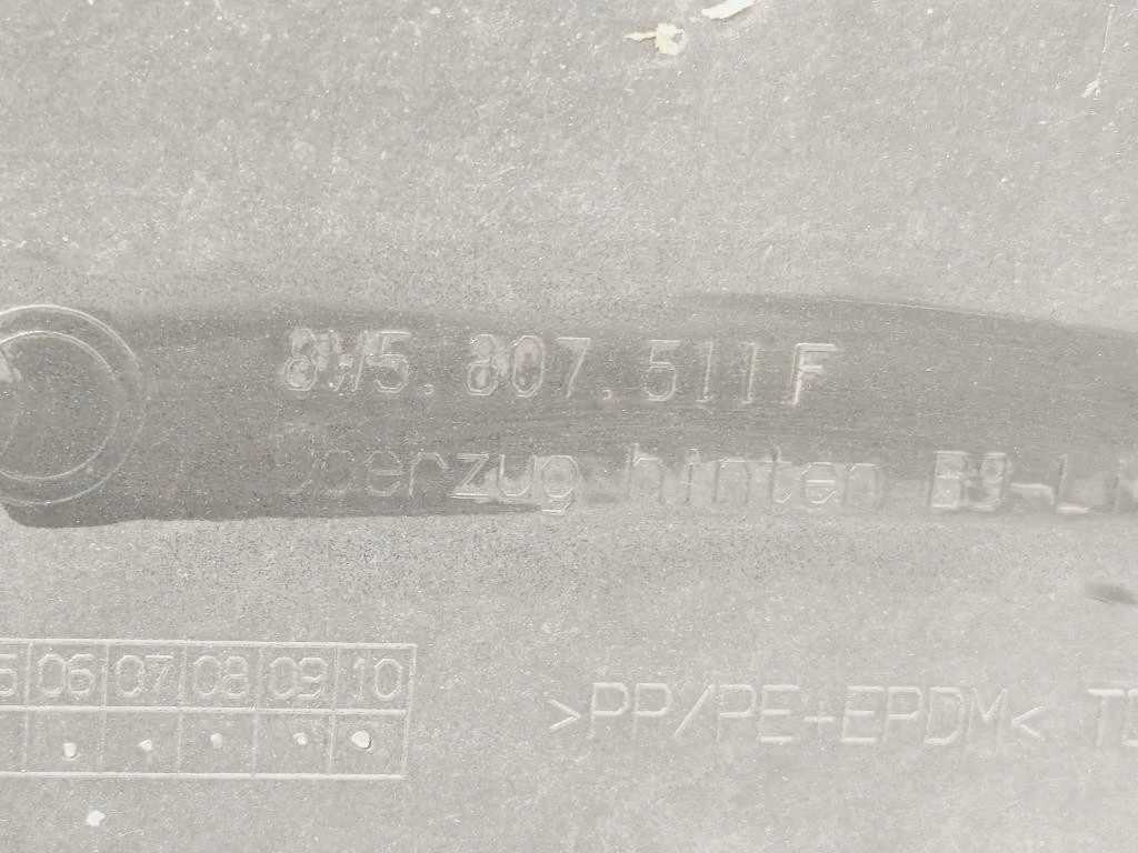 Paraurti POST 8W5807067AGRU Audi A4 8W2 2015