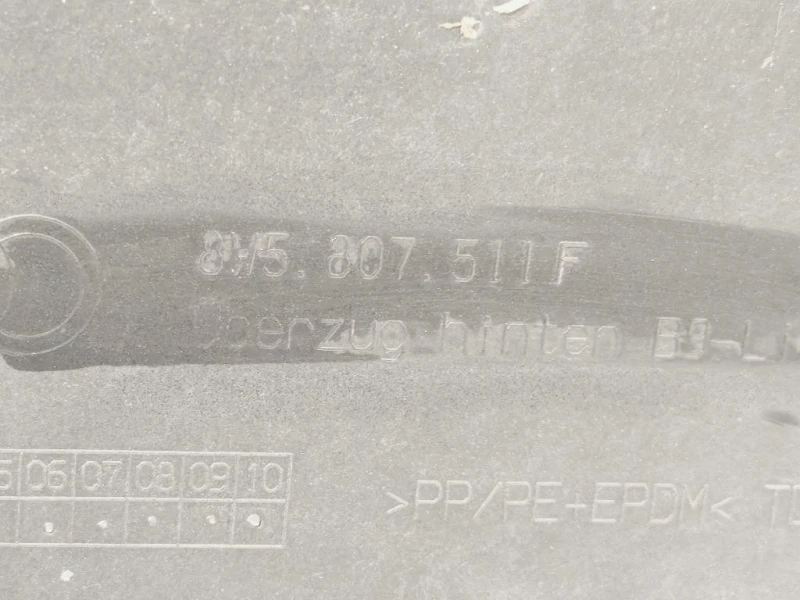 Paraurti POST 8W5807067AGRU Audi A4 8W2 2015