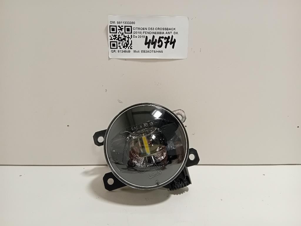 Fendinebbia ANT DX 9811333380 Citroen DS3 Crossback 2018
