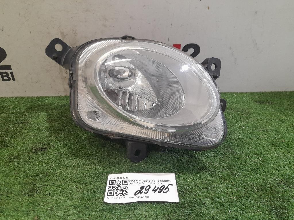 Fendinebbia ANT DX 47500748 Fiat 500L 2013