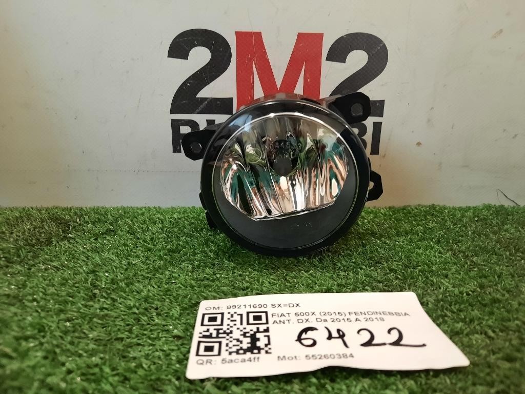 Fendinebbia ANT DX 89211690 SXDX Fiat 500X 2015