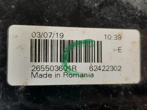 Fanale POST DX 265503601R Dacia Duster II 2018