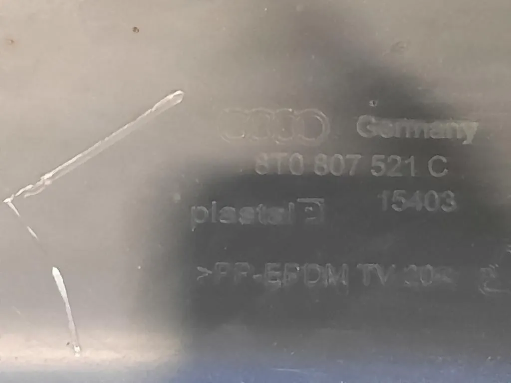 Paraurti POST 8T0 807521 C Audi A5 8T3 2008