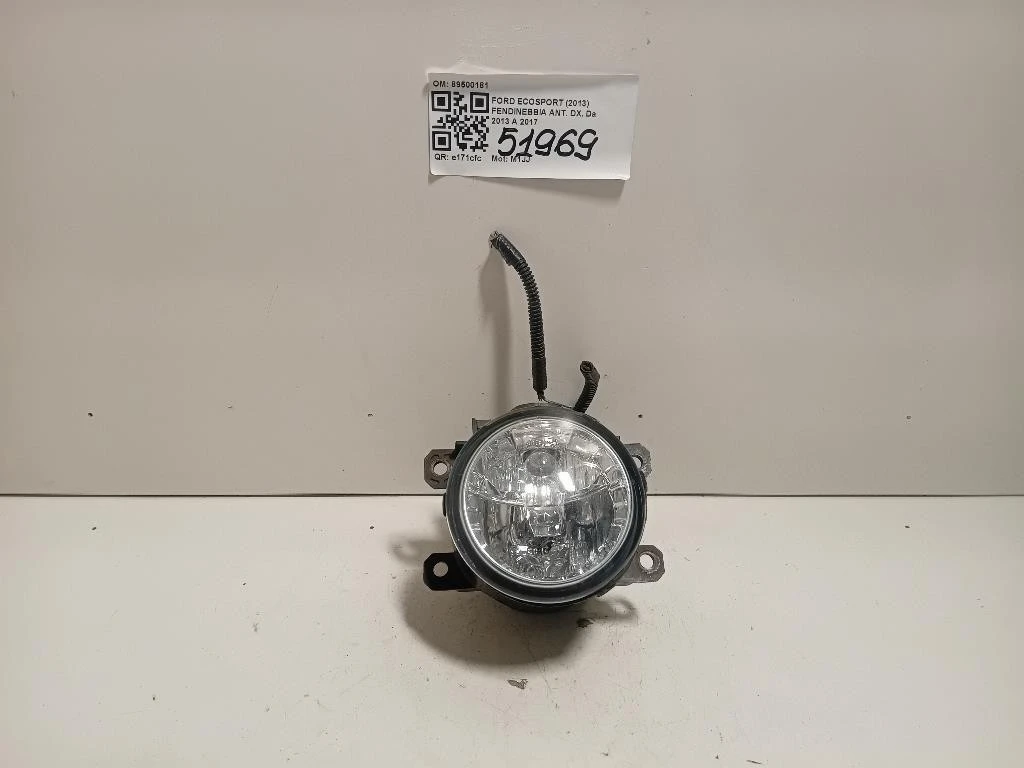 Fendinebbia ANT DX 89500181 Ford Ecosport 2013