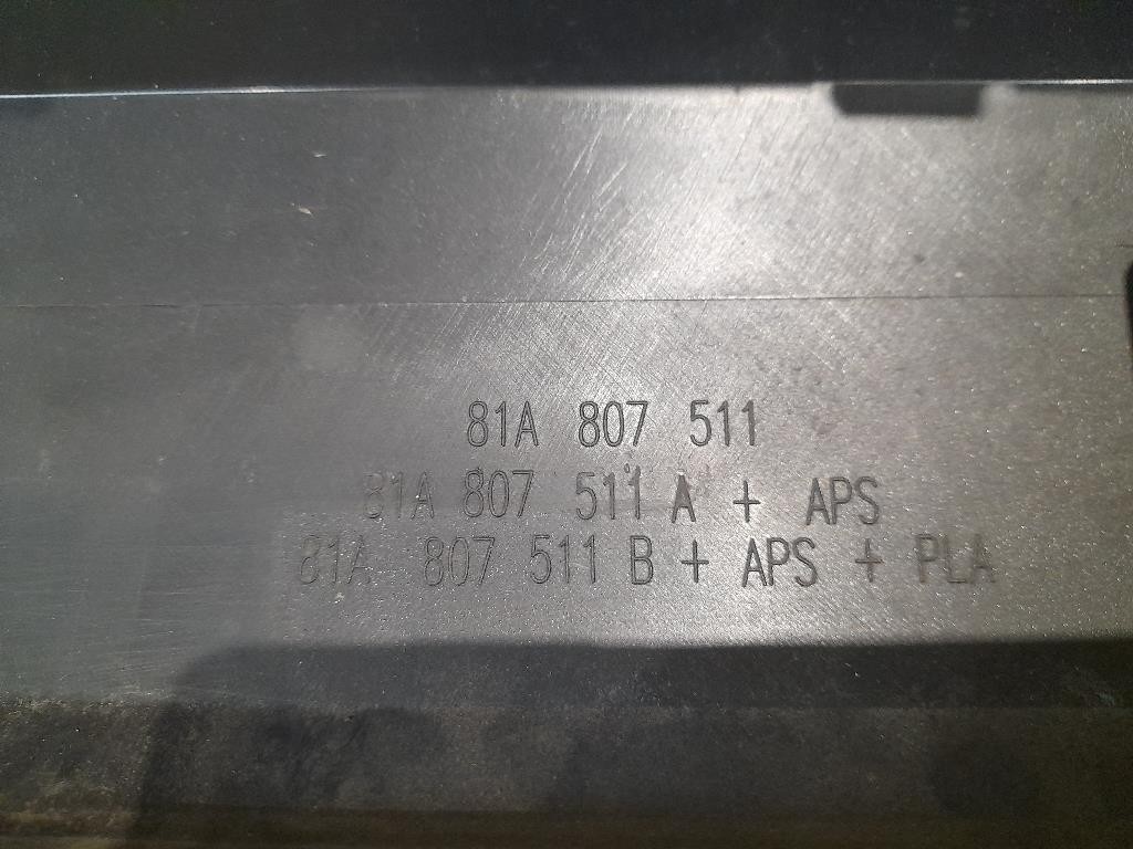 Paraurti POST 81A807511 S LINE Audi Q2 GAB 2016