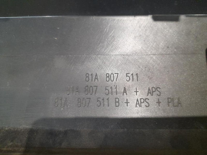 Paraurti POST 81A807511 S LINE Audi Q2 GAB 2016