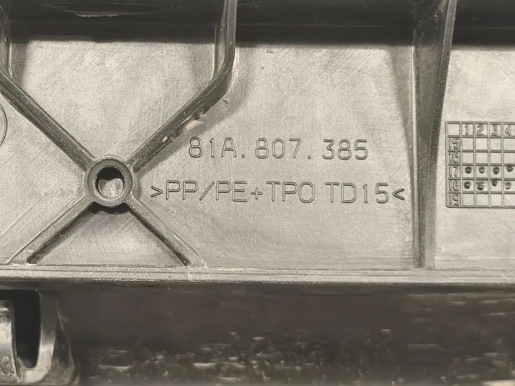 Paraurti POST 81A807511 Audi Q2 GAB 2016