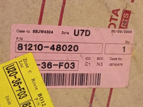 Fendinebbia ANT DX 81210-48020 Lexus Serie RX II 2005