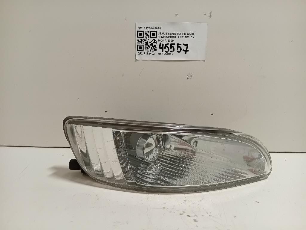Fendinebbia ANT DX 81210-48020 Lexus Serie RX II 2005