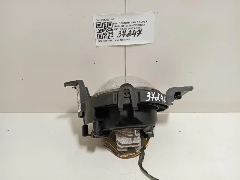 Fendinebbia ANT DX 9812537-05 LED Mini Countryman Cooper R60 2010