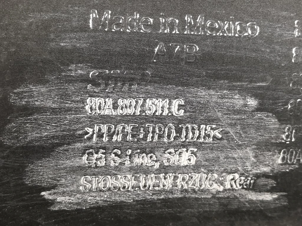 Paraurti POST 80A 807 511 C Audi Q5 8RB 2009