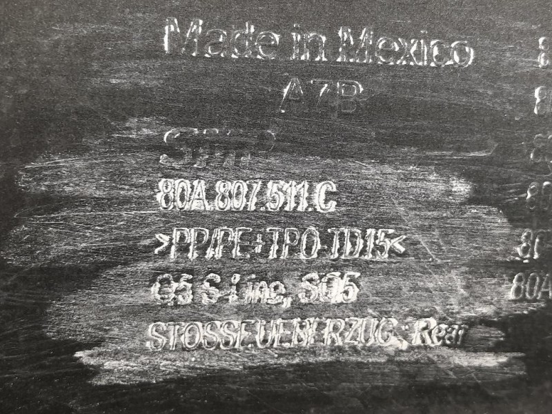 Paraurti POST 80A 807 511 C Audi Q5 8RB 2009