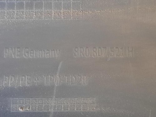 Paraurti POST 8R0807385 C Audi Q5 8RB 2009