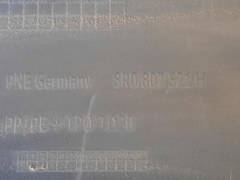 Paraurti POST 8R0807385 C Audi Q5 8RB 2009