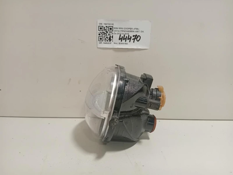Fendinebbia ANT DX 193722 02 Mini MINI Cooper F56 2014