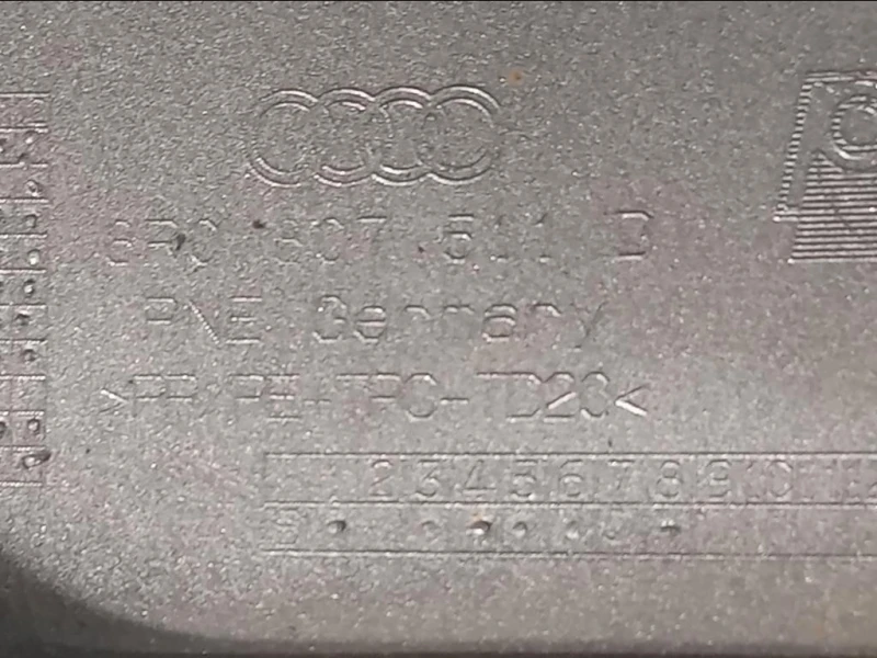 Paraurti POST 8R0807303BGRU Audi Q5 8RB 2009