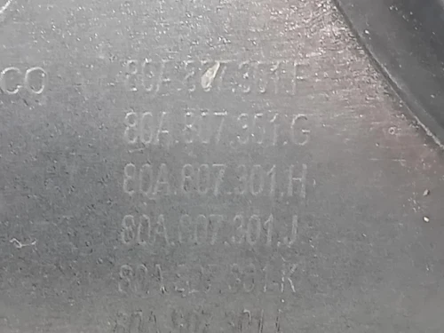 Paraurti POST 80A807511C Audi Q5 FYB 2016