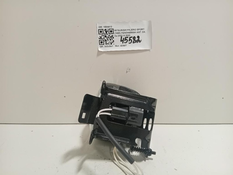 Fendinebbia ANT DX 1584413 Mitsubishi Pajero Sport 1998