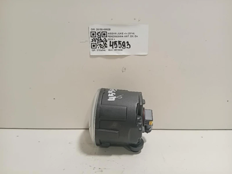 Fendinebbia ANT DX 26150-8992B Nissan JUKE I 2014