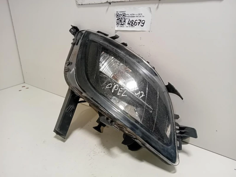 Fendinebbia ANT DX 662588537 Opel Astra J 2012