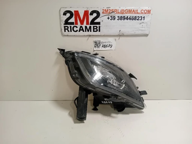 Fendinebbia ANT DX 662588537 Opel Astra J 2012